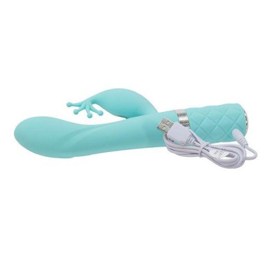 Pillow Talk - Kinky Rabbit & G-Spot Vibrator Teal